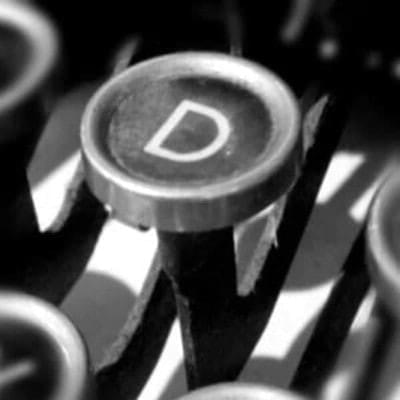 D Typewriter (cc) Dena Michele Rosko D Typewriter (cc) Dena Michele Rosko